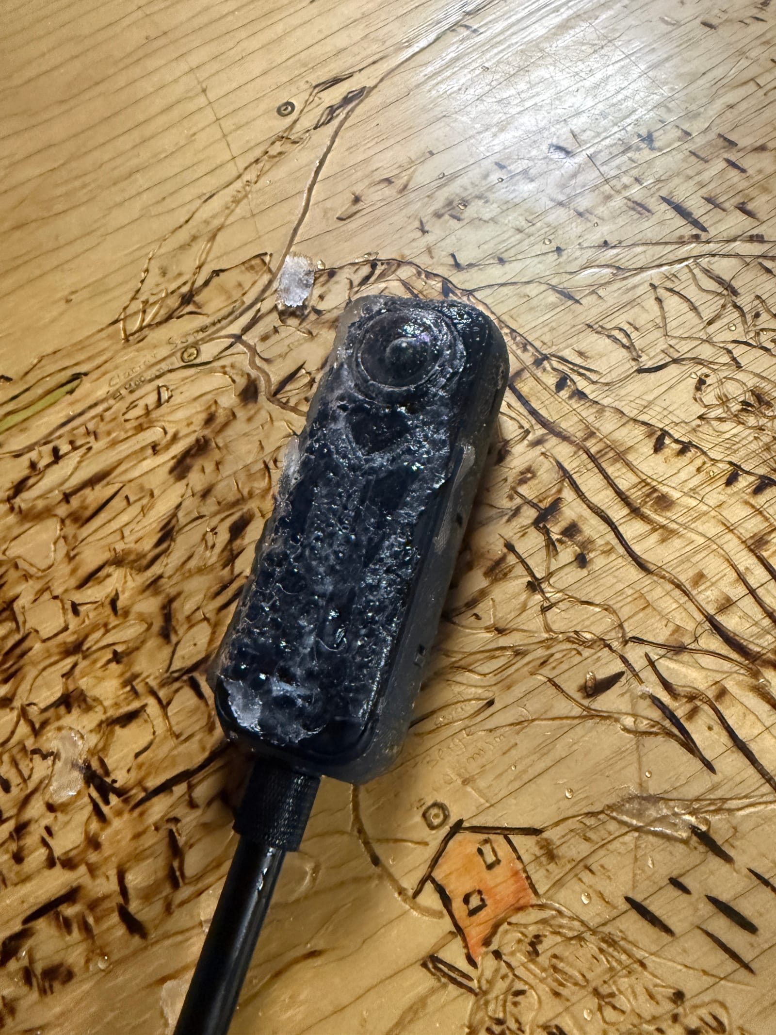 My Insta360 frozen over.